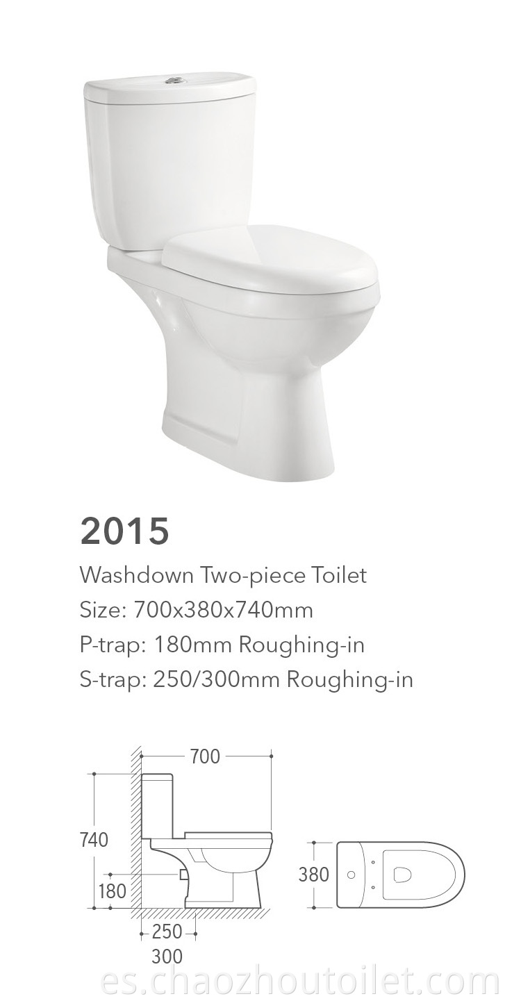 2015 Two Piece Toilet